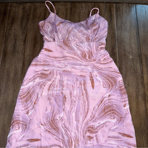 LUSH Purple Purple Y2K babydoll Maxi dress women’s S - Picture 8 of 10